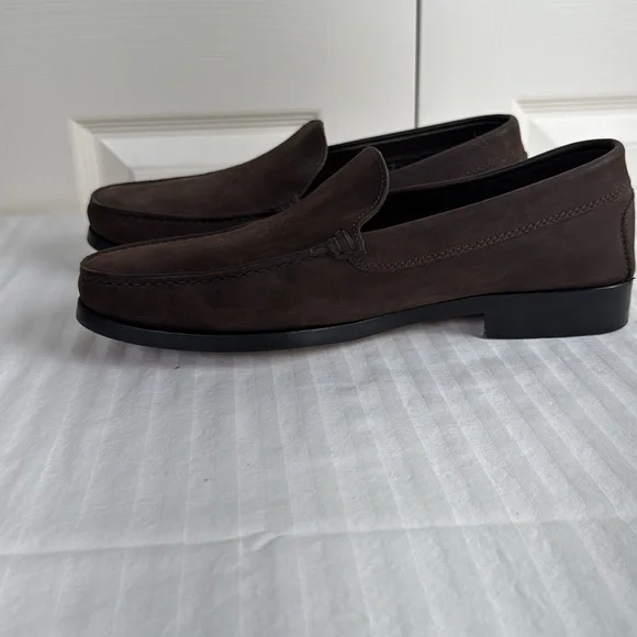 Tod’s Sueded loafers.